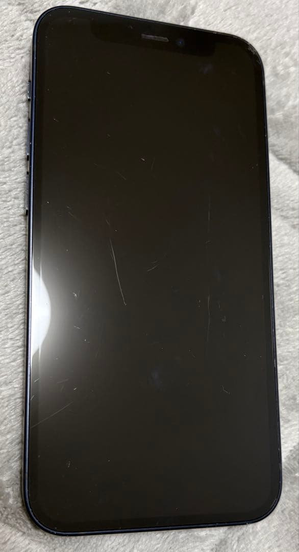 【ジャンク】iPhone12 mini 64GB 黒 カメラ不良 画面欠け