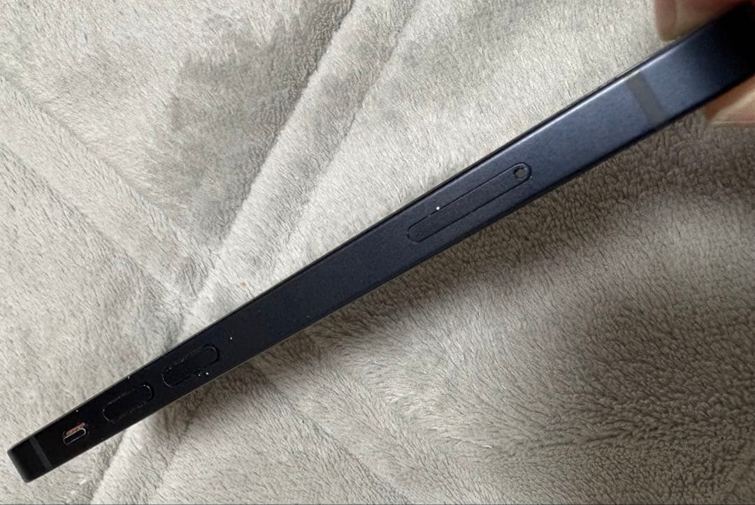 【ジャンク】iPhone12 mini 64GB 黒 カメラ不良 画面欠け