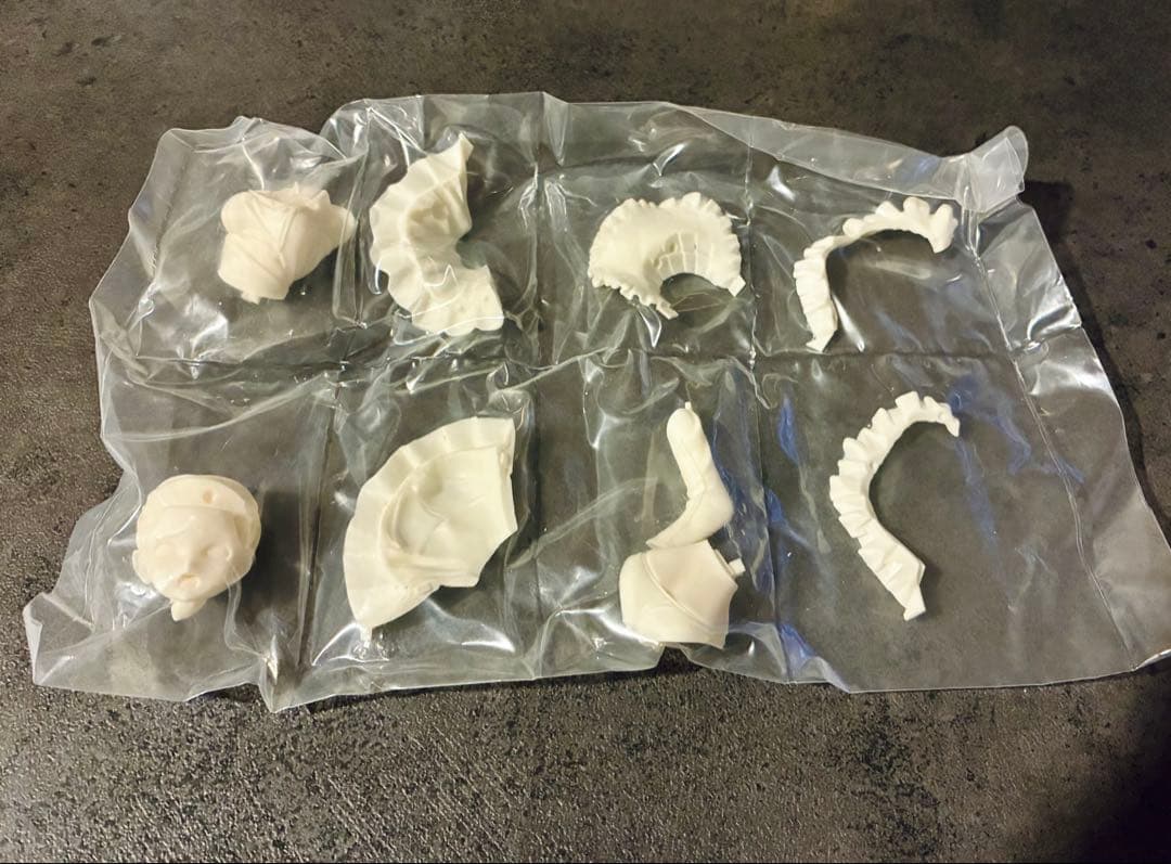 鹿島　艦これ　未塗装　ガレージキット　バレンタインmode　フィギュア　台座なし