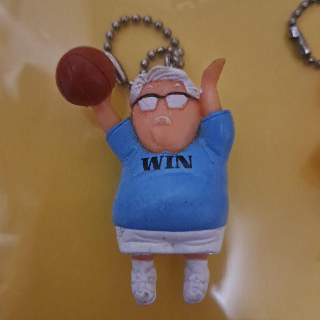 湘北高校 バスケットボール選手 キーホルダー 6体セット　+　安西先生