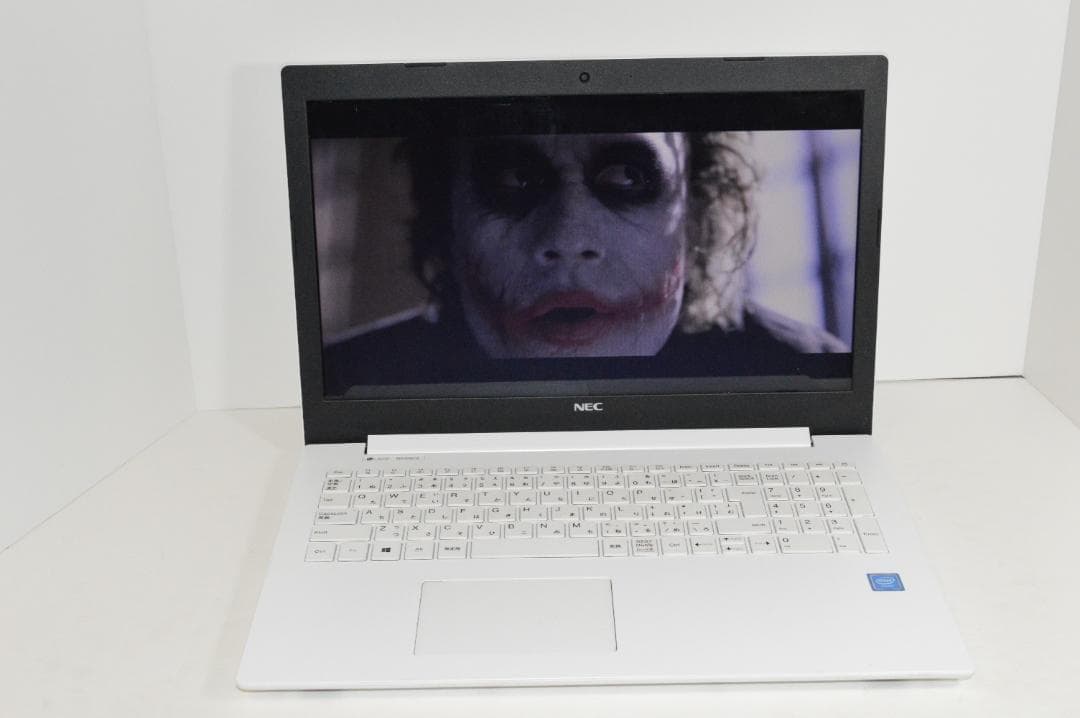 ホワイトLAVIE第9世代Celelon/8G/新品SSD256Gバッテリー良好