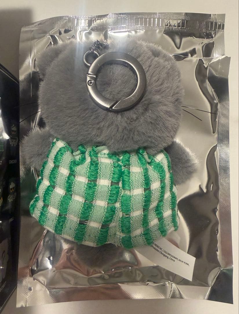 ZO&FRIENDS ランダムぬいぐるみキーリング チェック ZOA