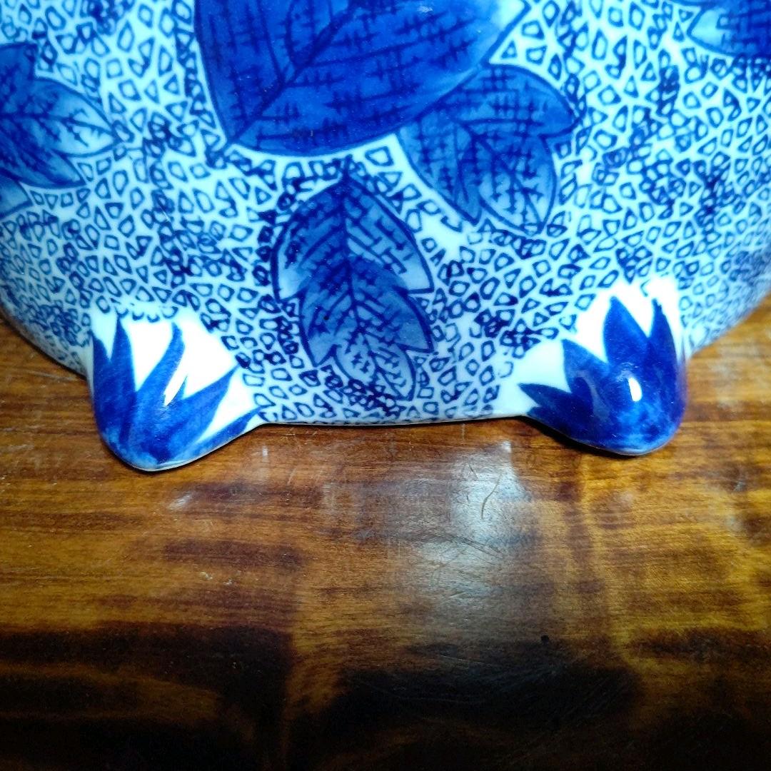 大清乾隆年製  置物 ふくろう