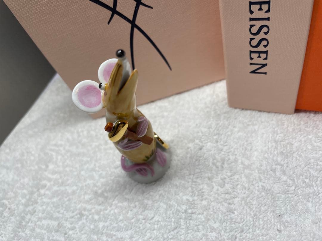 マイセン　干支　ネズミ　金の小槌