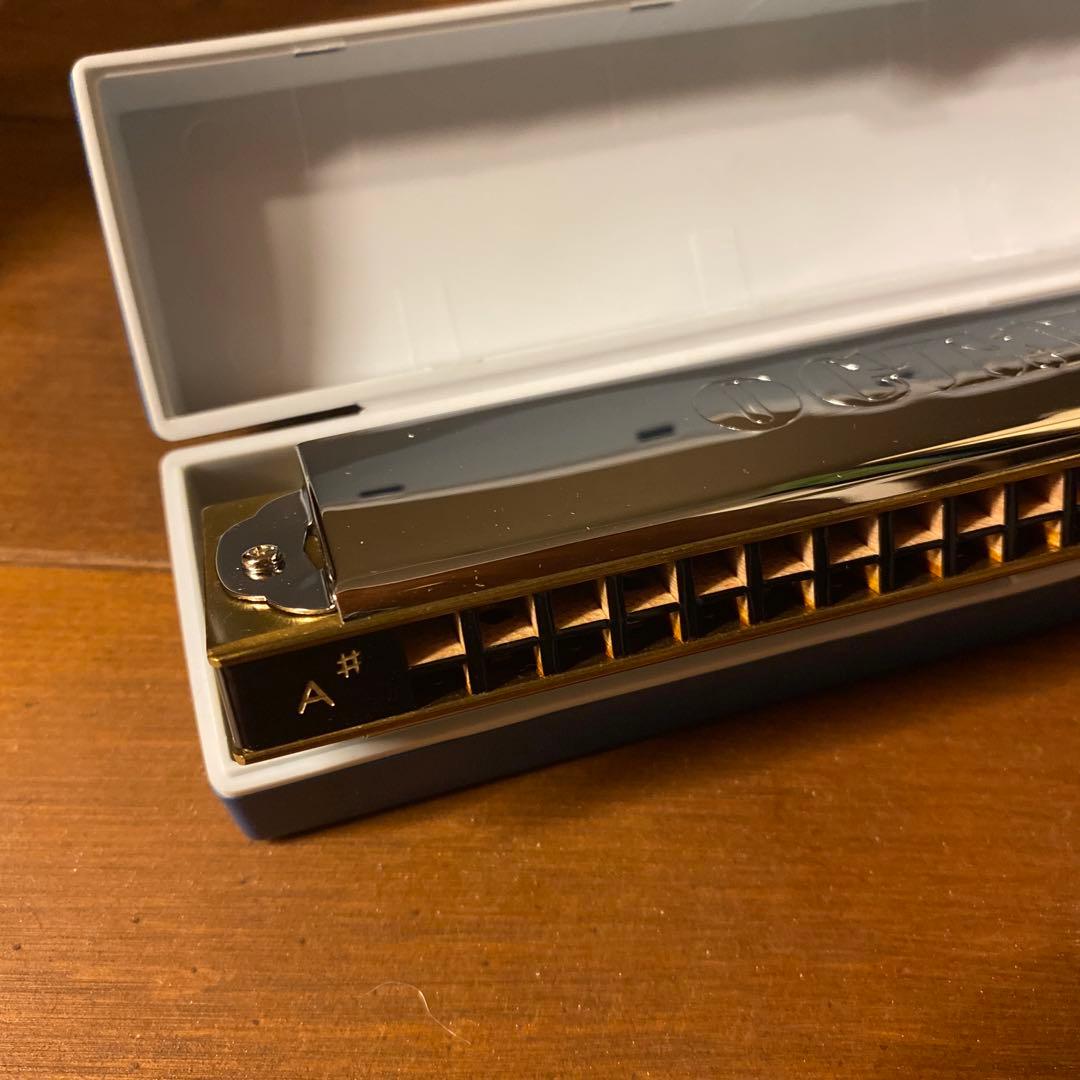 【新品】トンボ　オクターブ　ハーモニカ（A#MAJOR）