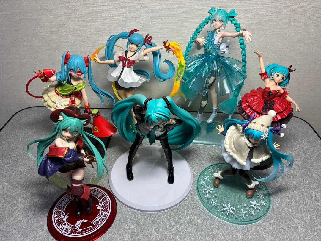 初音ミク フィギュア 7体セット まとめ売り