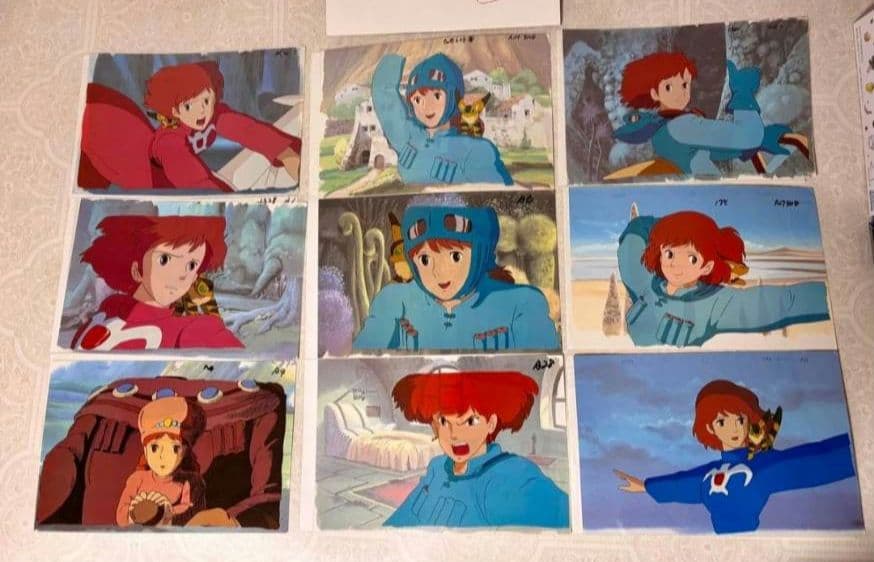 風の谷のナウシカ セル画集 スタジオジブリ 公式 ジブリ セル画