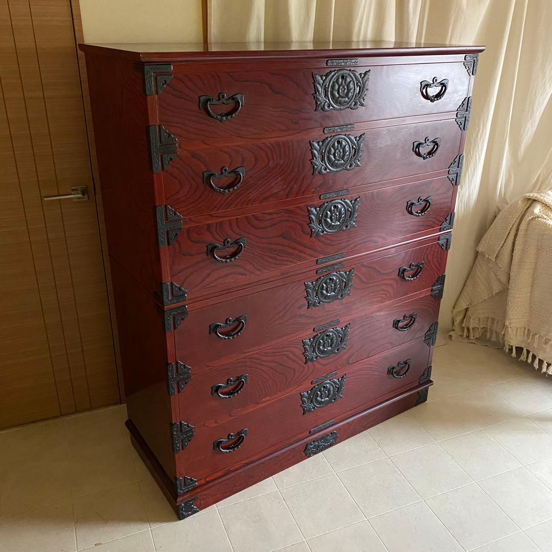 岩谷堂　南部鉄器　岩谷堂箪笥　箪笥　和家具　伝統工芸　欅　チェスト　整理箪笥
