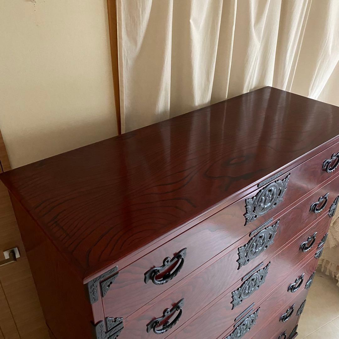 岩谷堂　南部鉄器　岩谷堂箪笥　箪笥　和家具　伝統工芸　欅　チェスト　整理箪笥