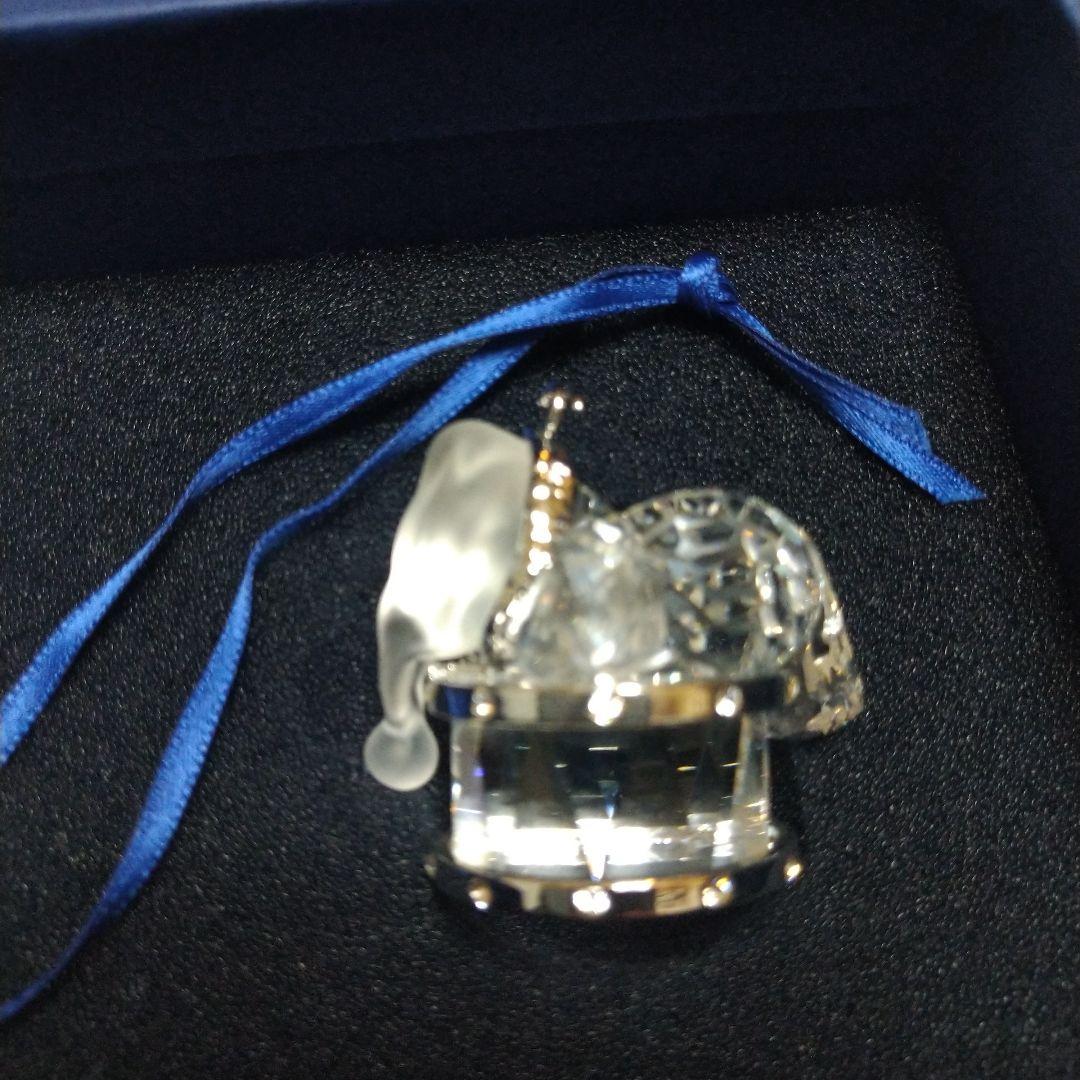 値下げスワロフスキー置物クリスベアドラム