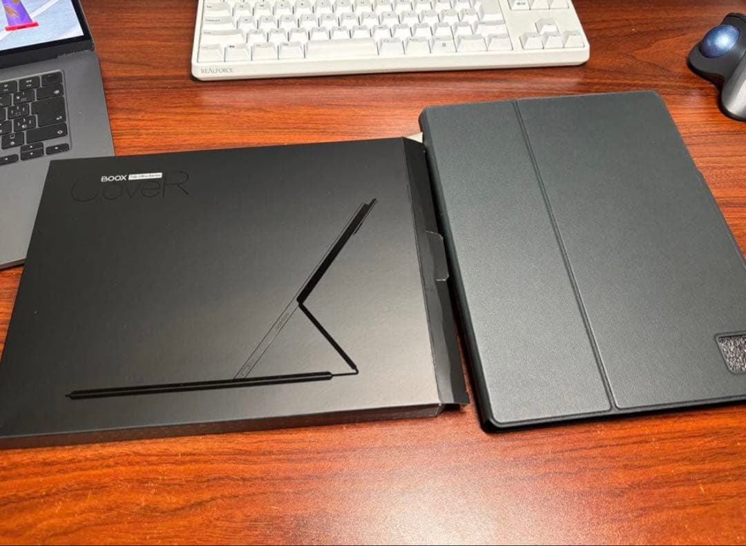 BOOX Tab Ultra C 専用キーボードカバー、ペン付き、箱付き