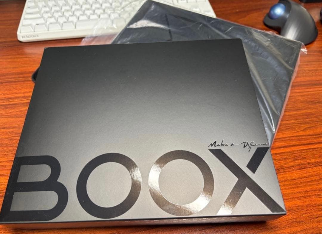 BOOX Tab Ultra C 専用キーボードカバー、ペン付き、箱付き