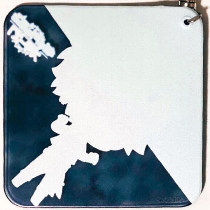 新品★あんスタ【大神晃牙】カラオケの鉄人★ふにふにコースター型ストラップ