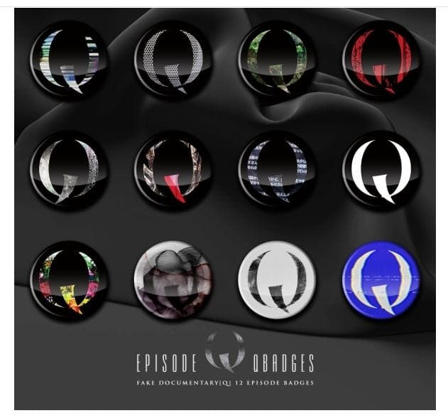 フェイクドキュメンタリーQ　缶バッジ12個