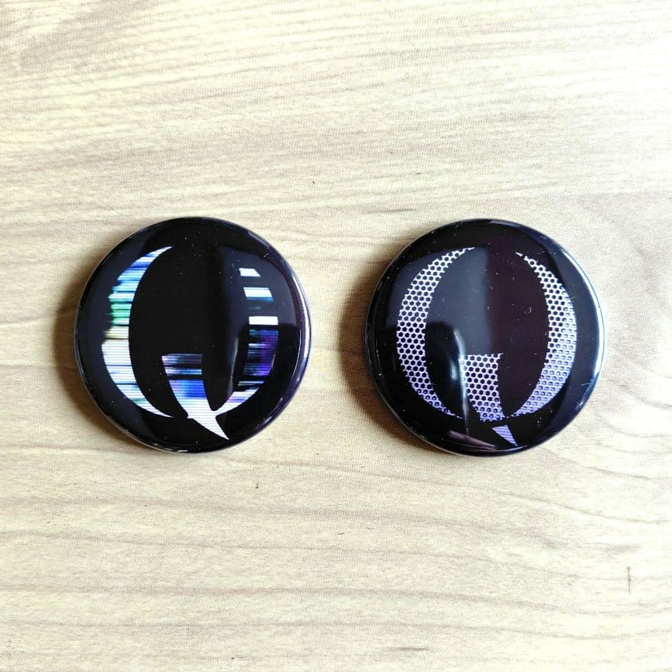 フェイクドキュメンタリーQ　缶バッジ12個