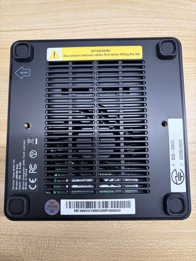 富*野様 MINISFORUM UM760 Slim メモリ32GB /Win1