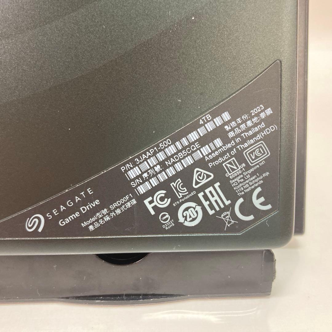 PlayStation Game Drive ポータブルHDD4TB