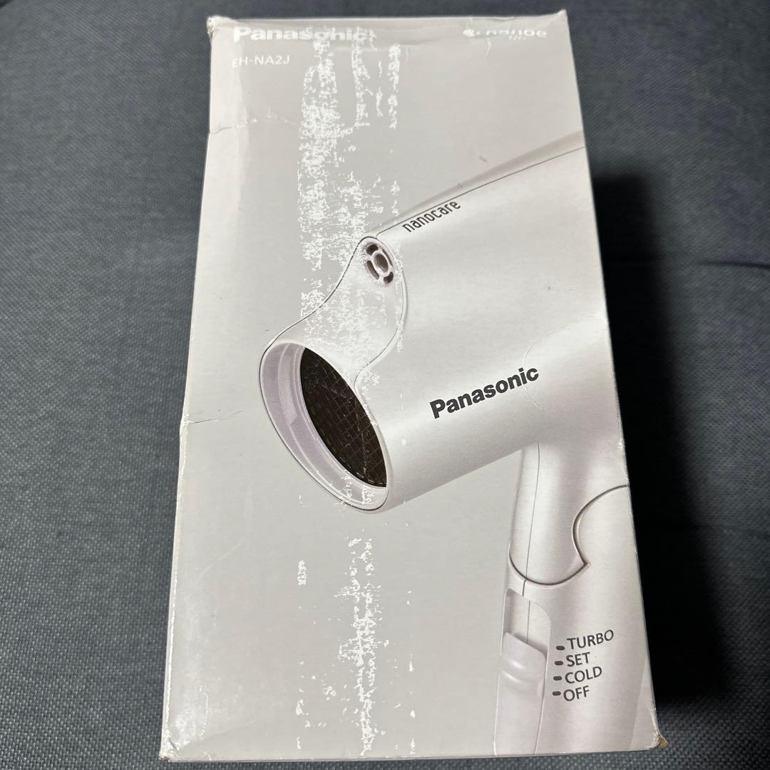 ねこさん Panasonic ヘアドライヤー ナノケア EH-NA2J-W