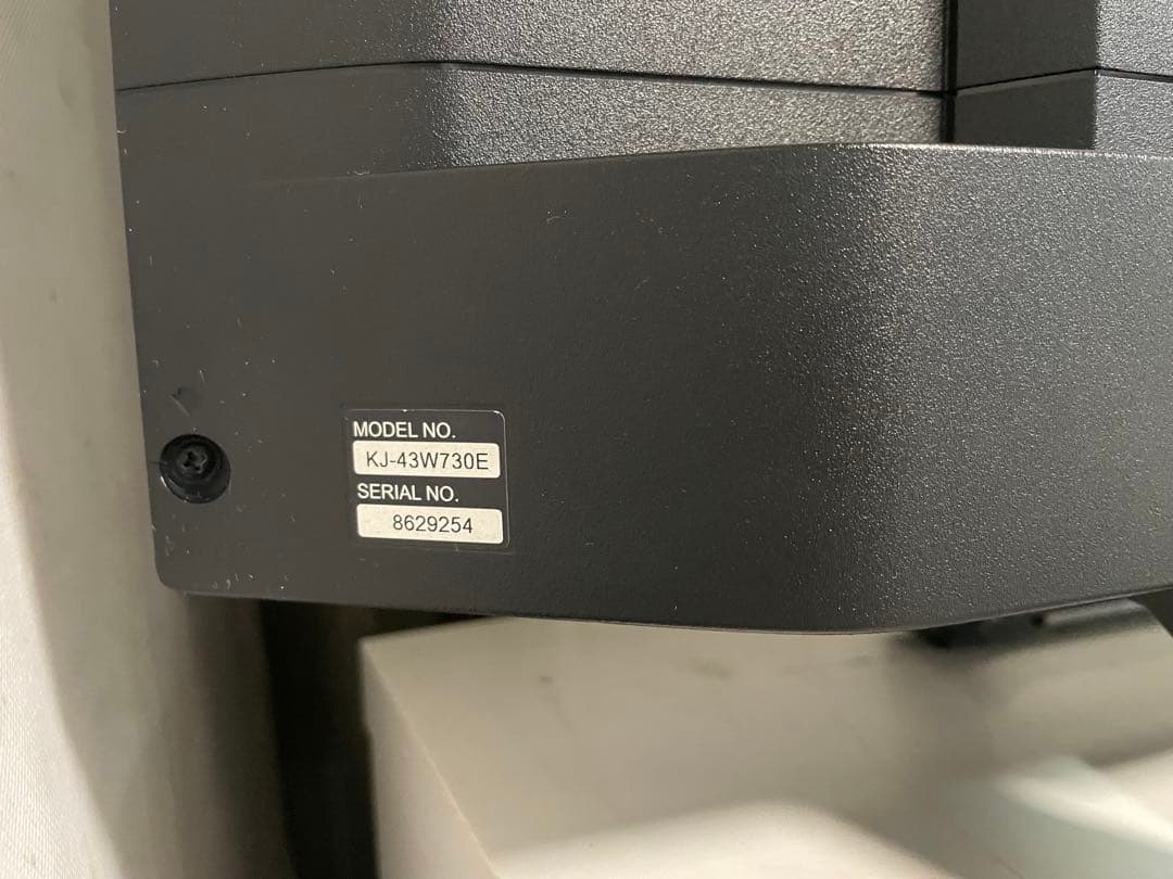 名)210.【たのメル便】SONY KJ-43W730E 43型液晶テレビ