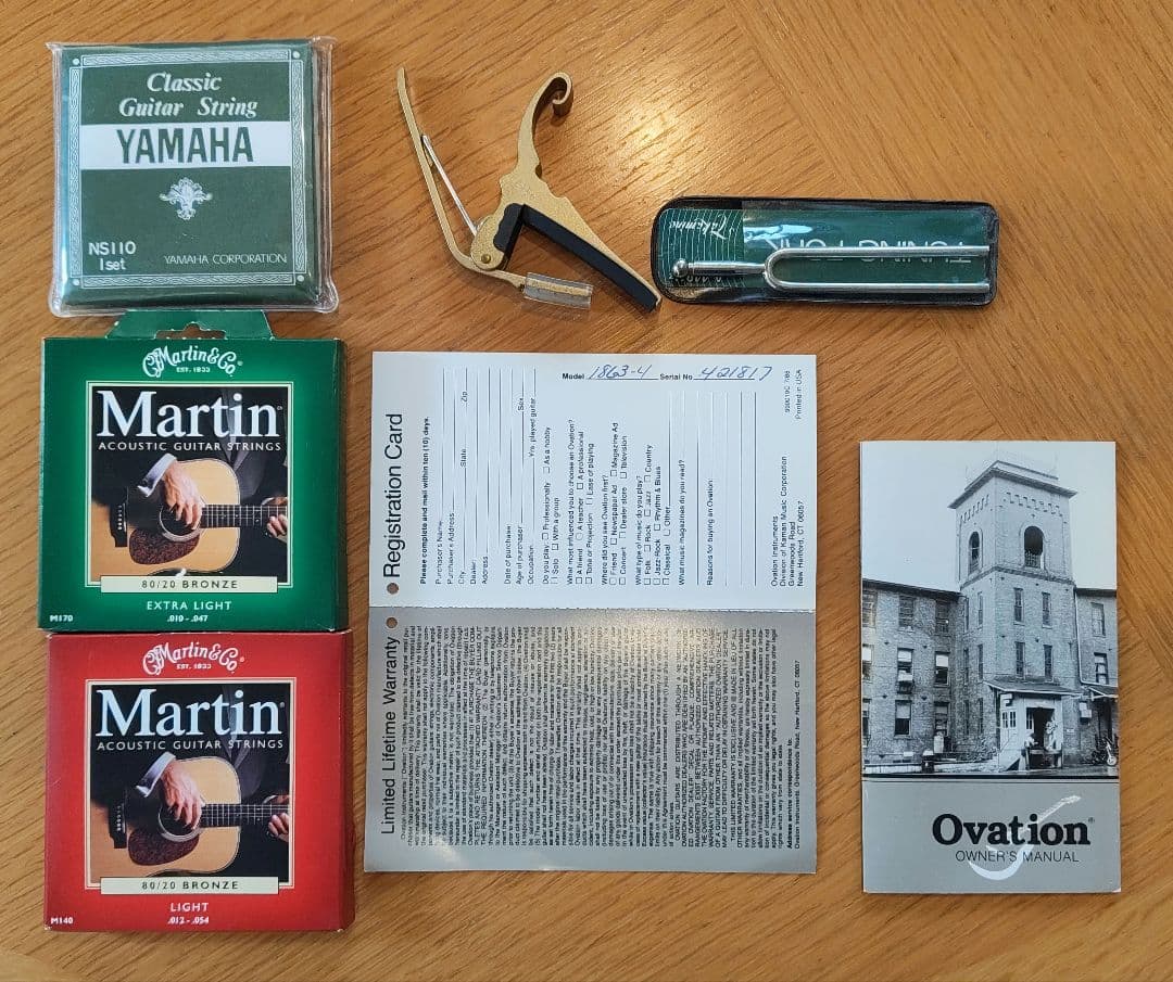 USA製 Ovation Elite 1868 (1990年製）オベーション