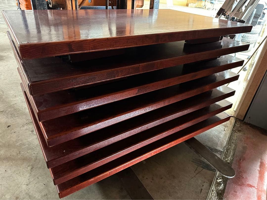 【静岡県】和風 一枚板 座卓 テーブル