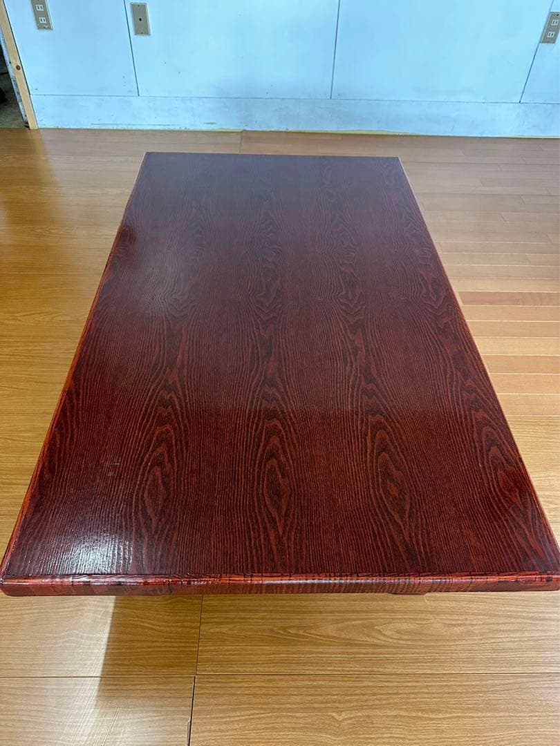 【静岡県】和風 一枚板 座卓 テーブル