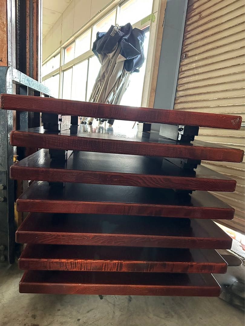 【静岡県】和風 一枚板 座卓 テーブル