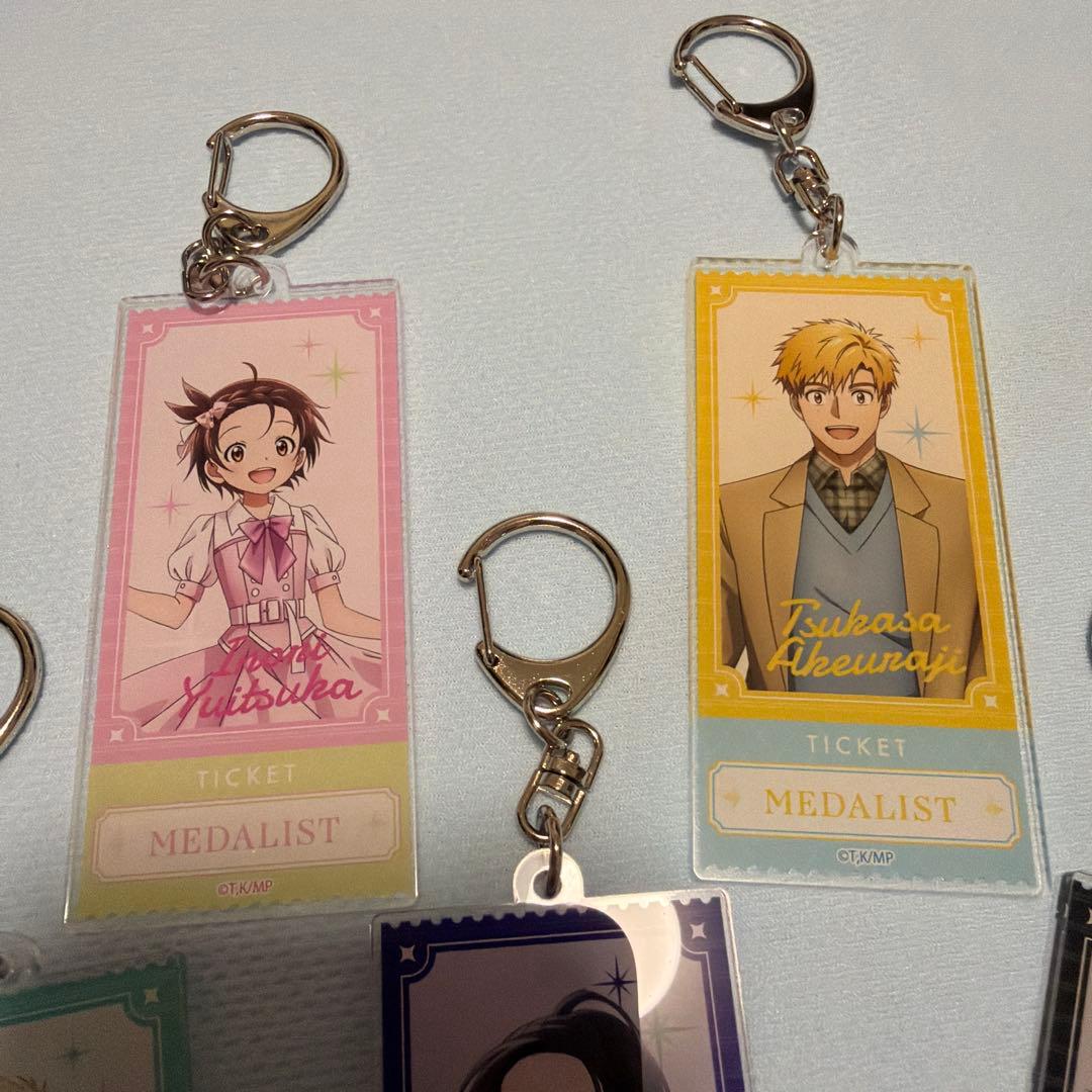 【新品未使用】メダリスト展 アクリルキーホルダー お出かけ コンプリートセット