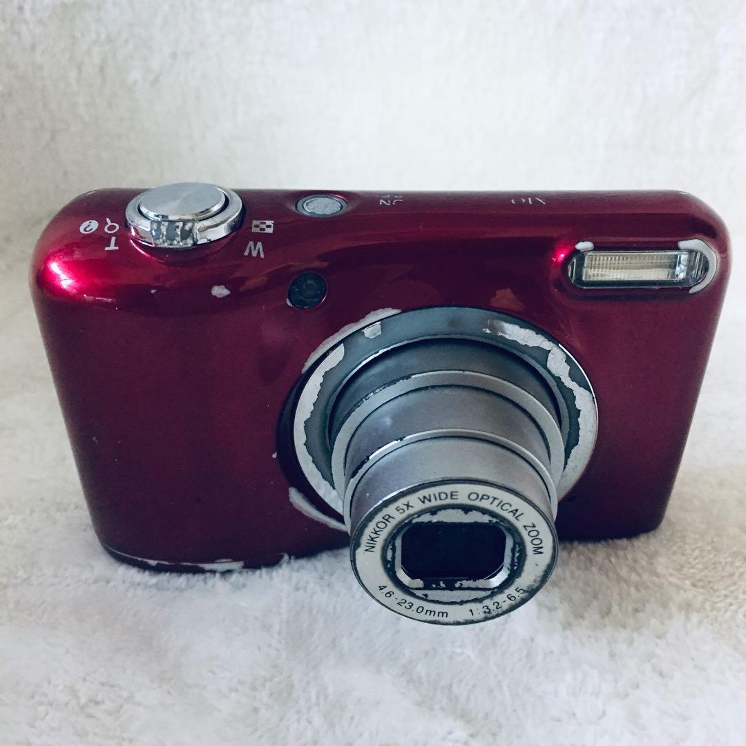 乾電池式 箱付き Nikon COOLPIX A10 オールドコンデジ デジカメ