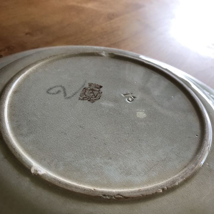 リモージュ　HAVILAND アンティーク　大皿　33.5cm