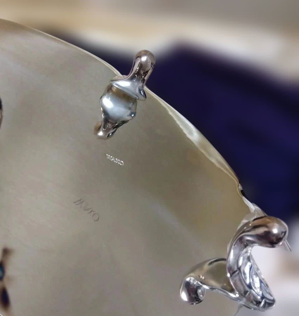 銀座和光　銀仕上げ　お皿 大×1 小×4 新品未使用