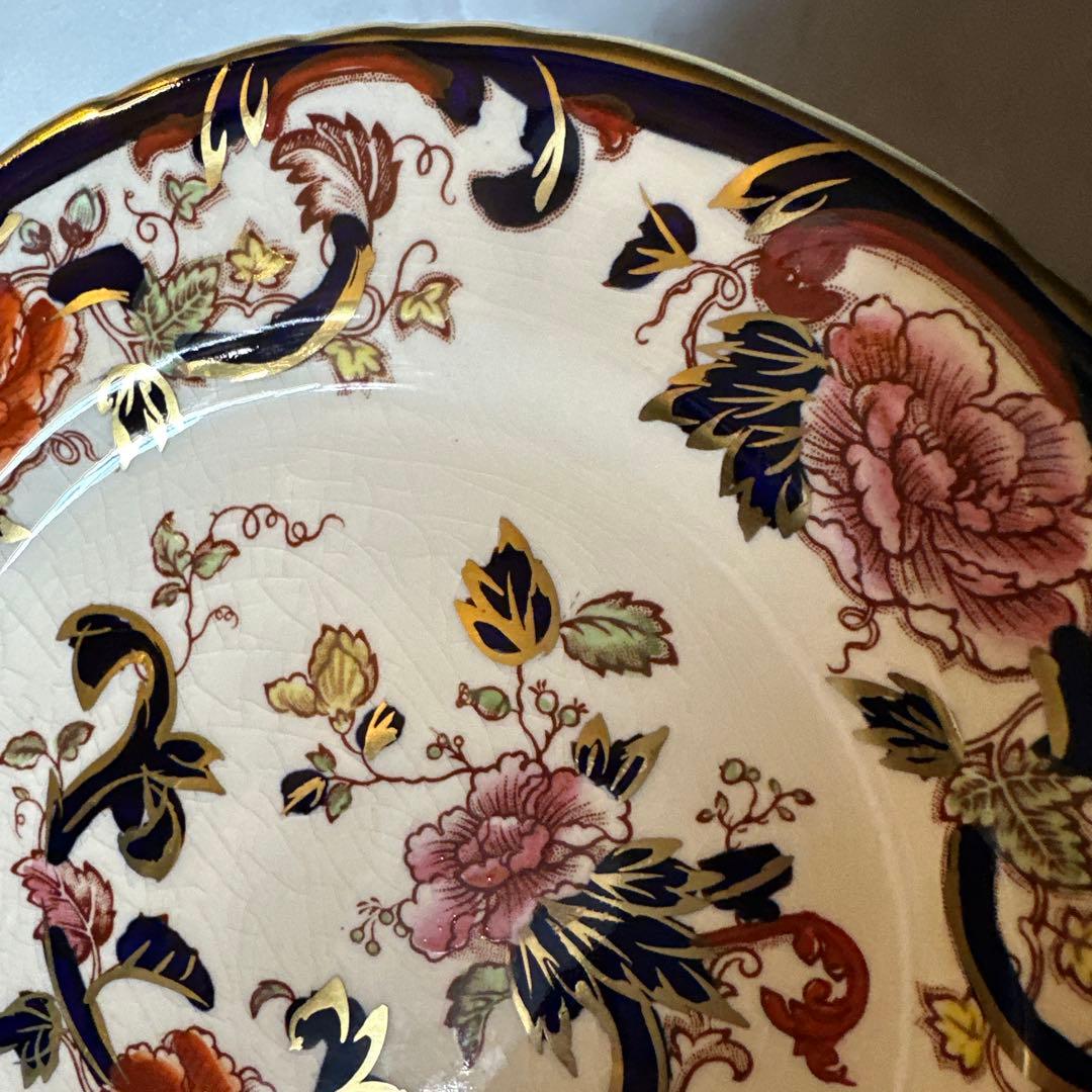 メイソンズ　ブルーマンダレイプレート2枚セット