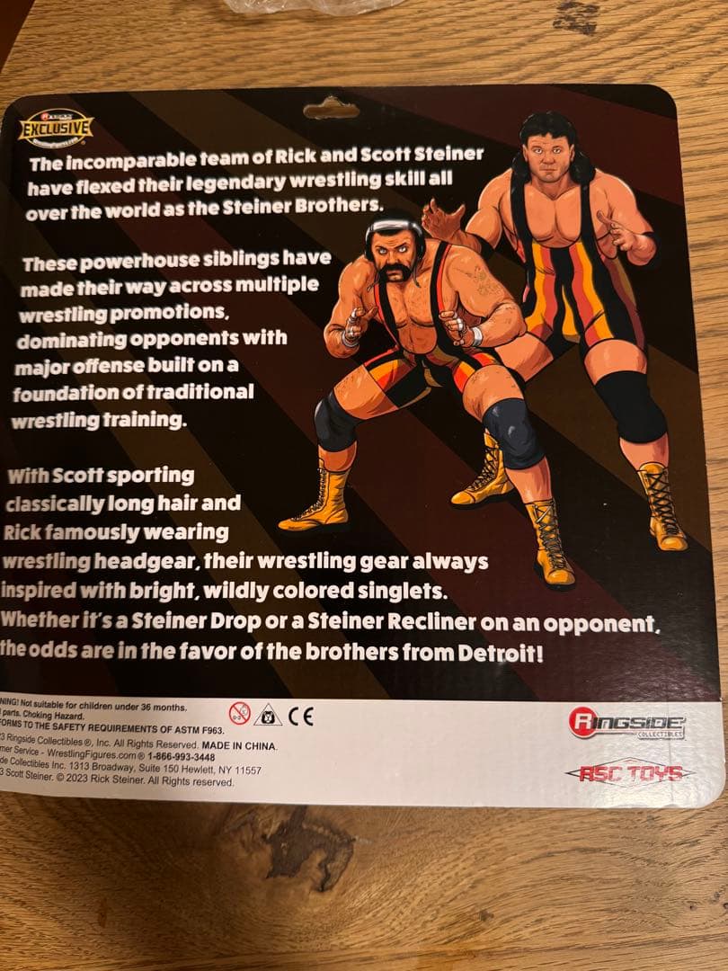 スタイナーブラザーズ プロレス フィギュア WWE WCW WWF