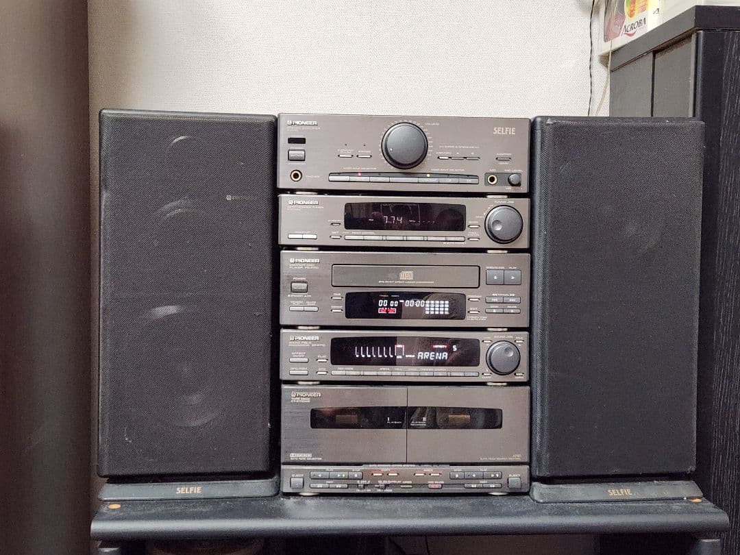 ★PIONEER　P710 【SLFFIE セルフィー】コンポ　リモコン付き