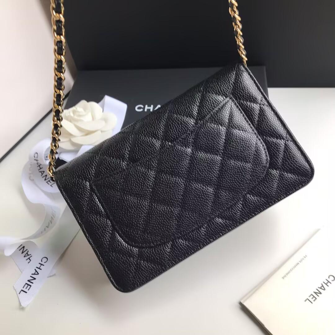 CC ロゴノベルティ チェーン ショルダー バック ゴールド金具