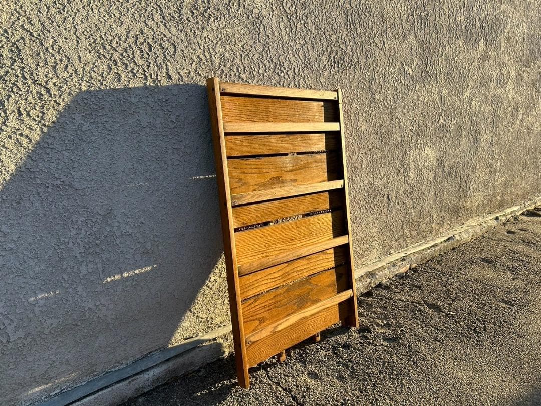 棚・シェルフ・ラック 70s Rattan shelf