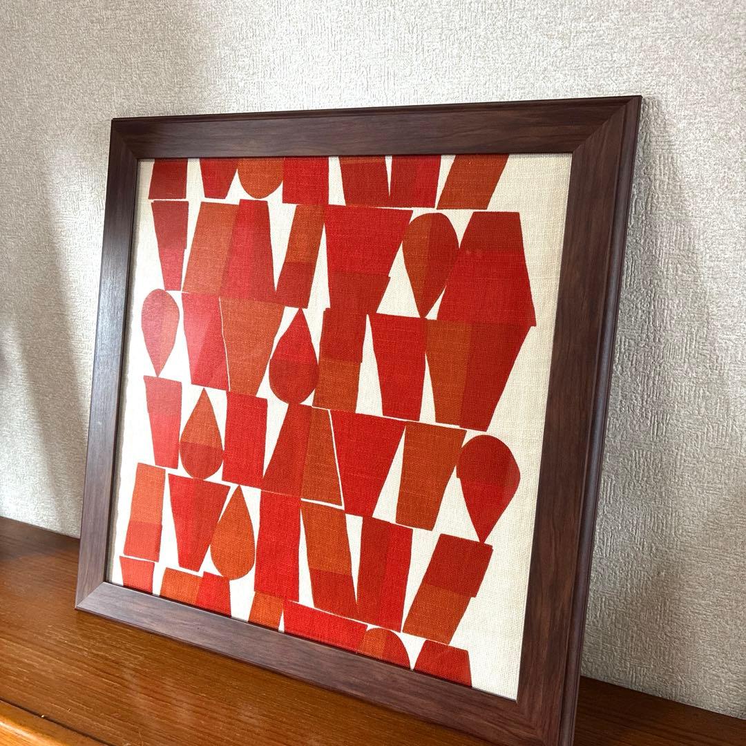 柚木沙弥郎　手捺染め　額なし　民藝　希少