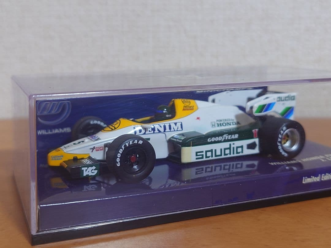 ミニチャンプス 1/43 WILLIAMS HONDA FW09 1984