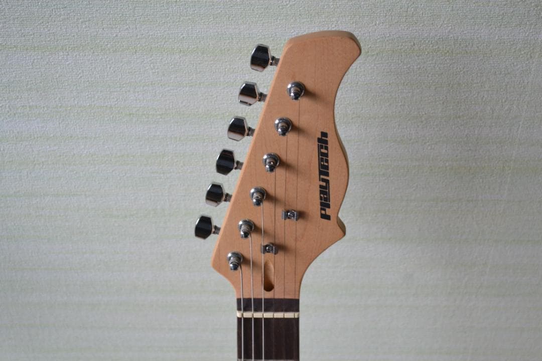【美品】PLAYTECH エレキギター　ミントグリーン