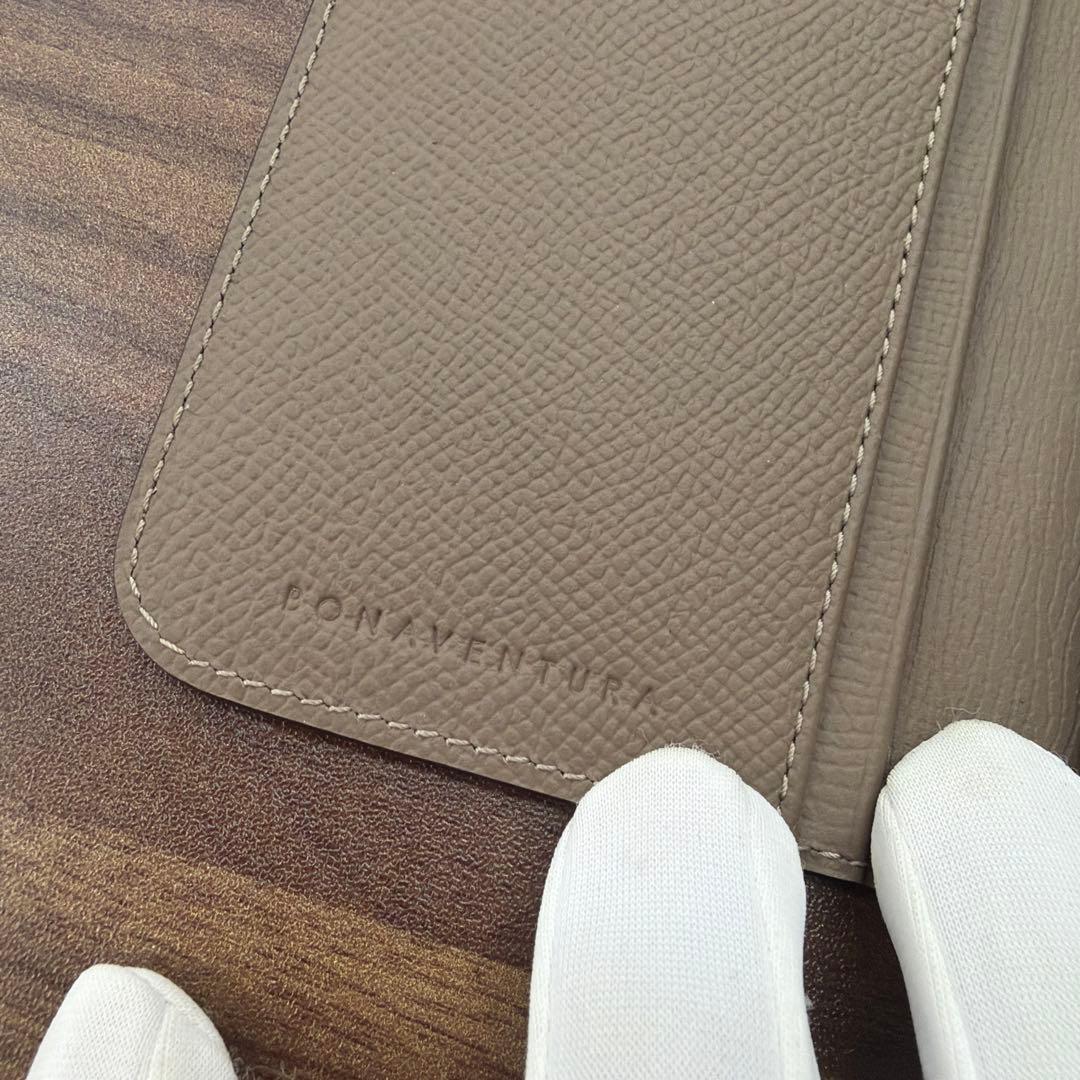 BONAVENTURA 手帳型iPhoneケース ベージュ