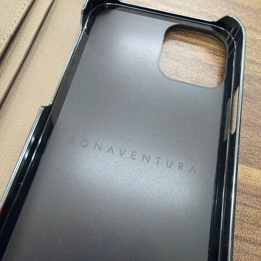 BONAVENTURA 手帳型iPhoneケース ベージュ
