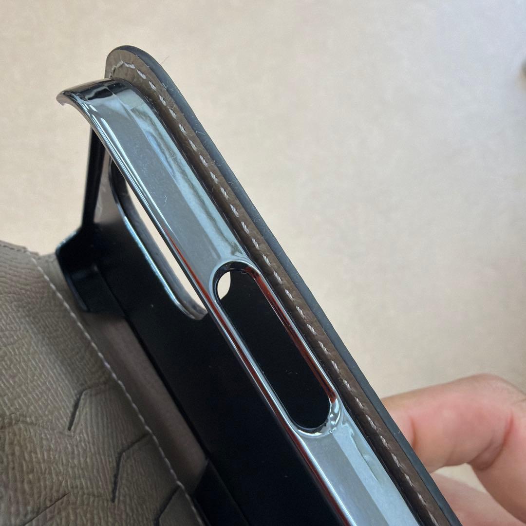 BONAVENTURA 手帳型iPhoneケース ベージュ