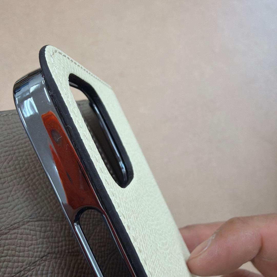 BONAVENTURA 手帳型iPhoneケース ベージュ