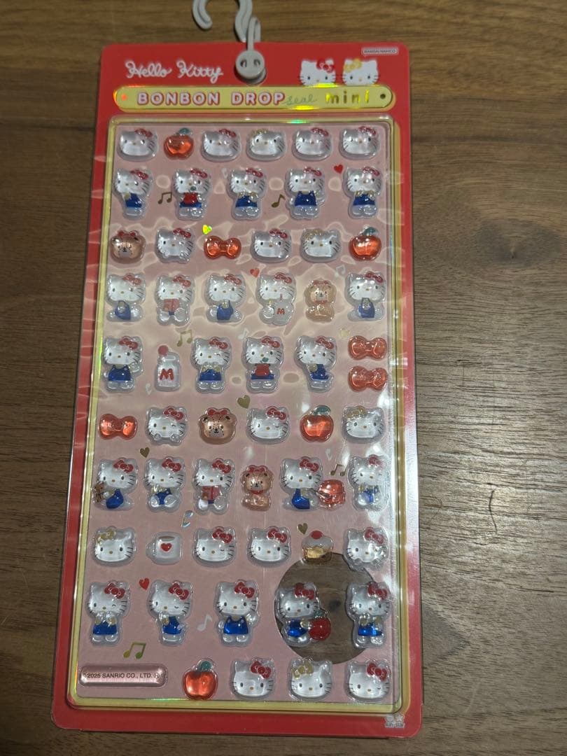 ボンボンドロップシール　mini サンリオ　5枚セット