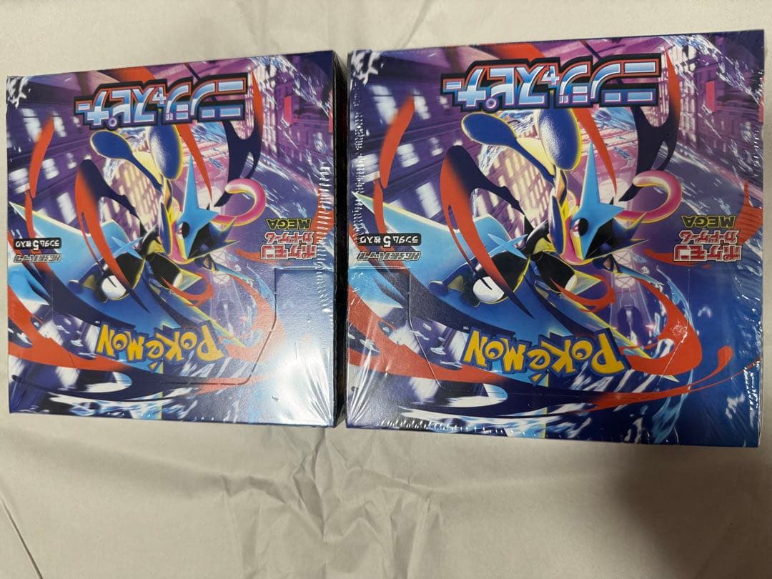 ポケモンカードゲームニンジャスピナー 2ボックスシュリンク付き