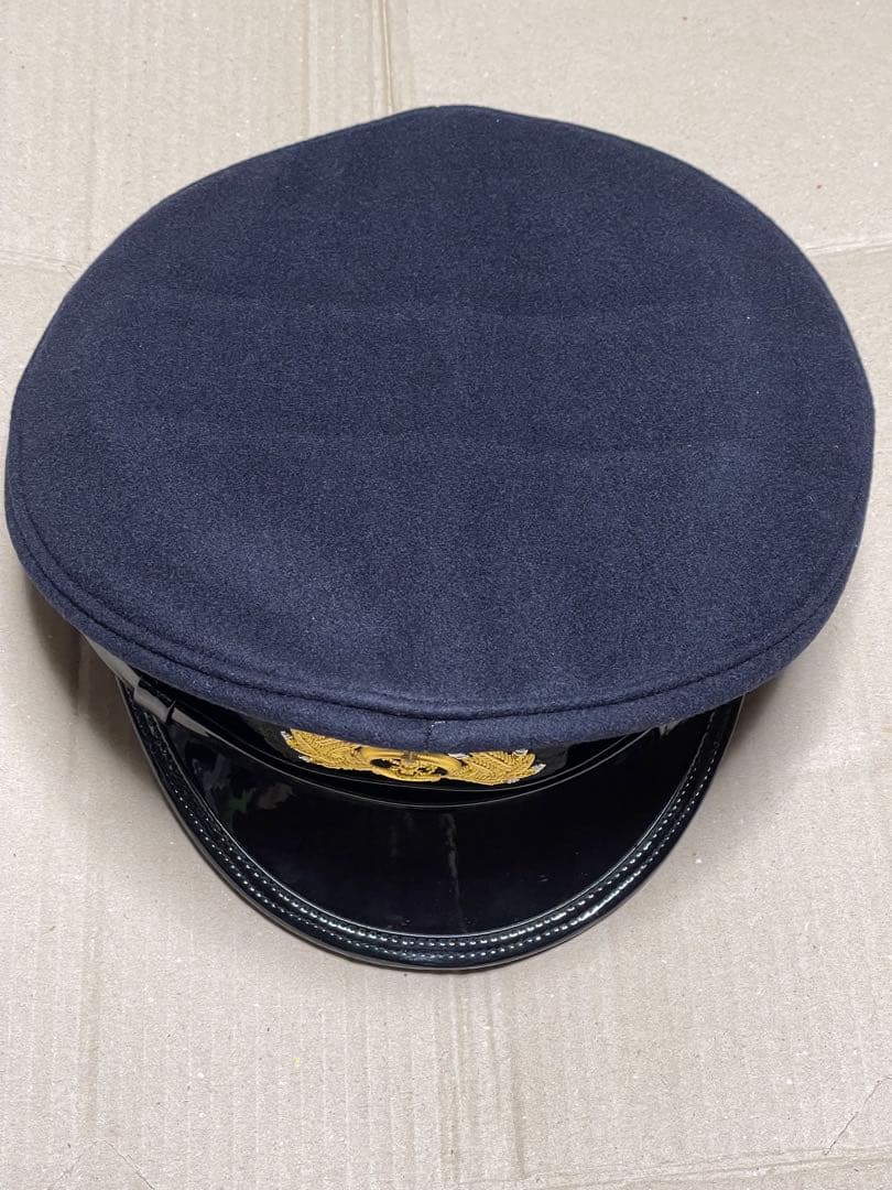 大日本帝国海軍 士官軍帽 制帽 56cm 複製品 日本軍
