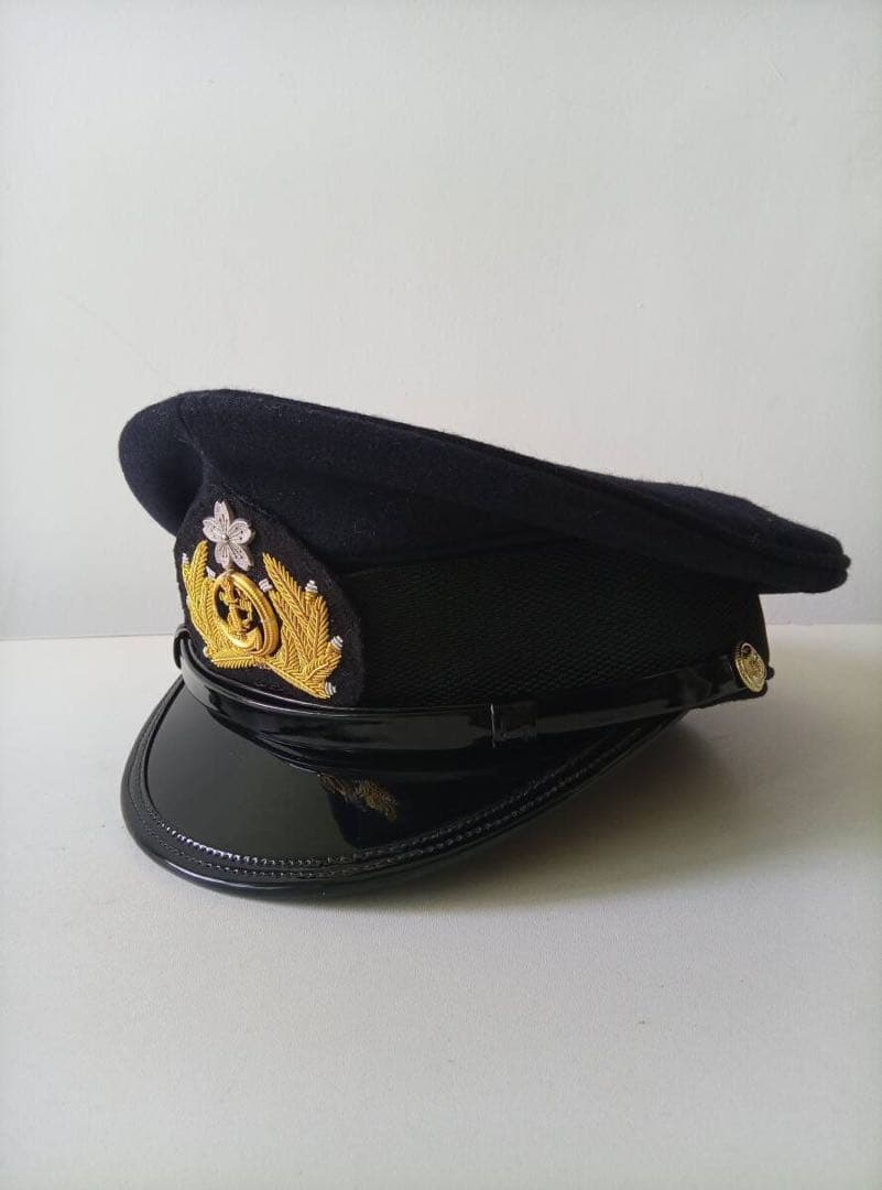 大日本帝国海軍 士官軍帽 制帽 56cm 複製品 日本軍