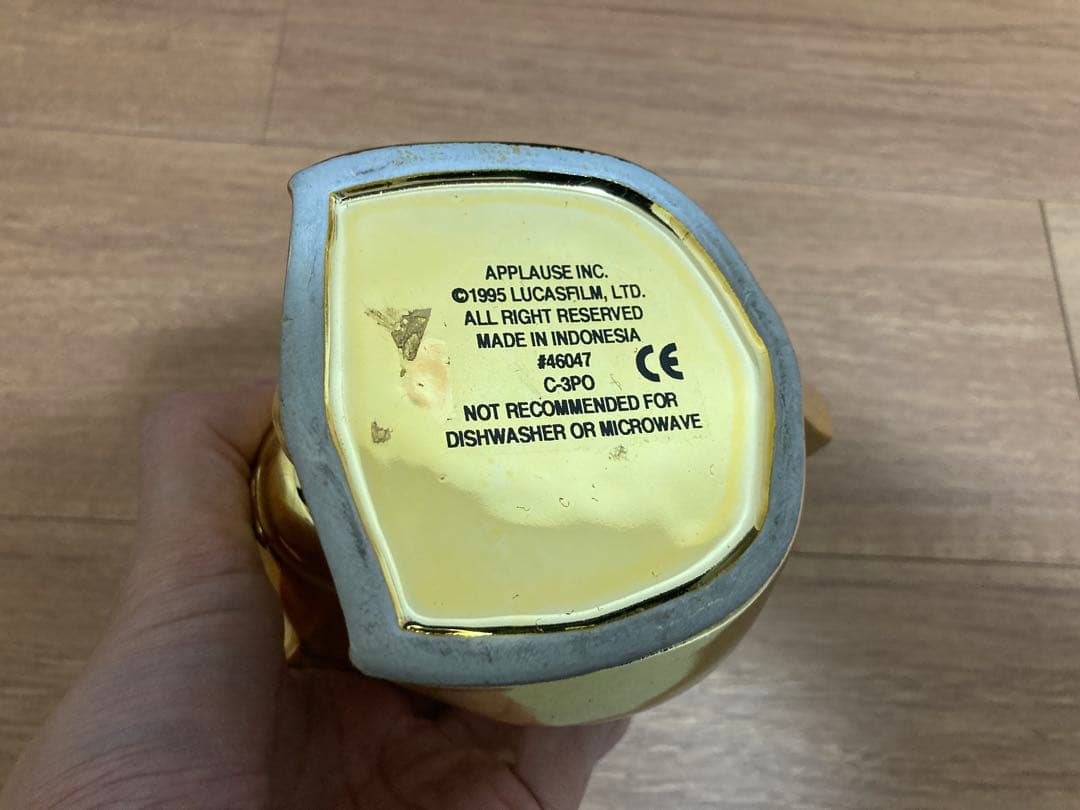 スターウォーズ　フィギュア　C-3PO　applause　アプローズ　マグカップ