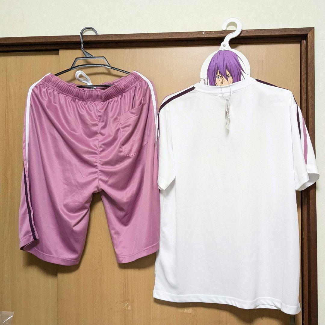 黒子のバスケ 紫原敦　 洛陽高校 ハンガー 半袖　上下 ドンキ 　なりきり