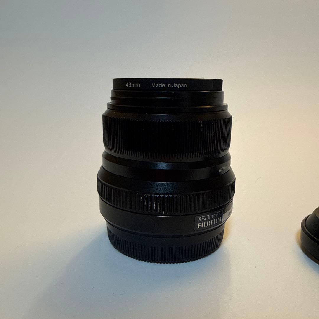 【極美品】FUJIFILM XF23mm F2 R WR [ブラック]